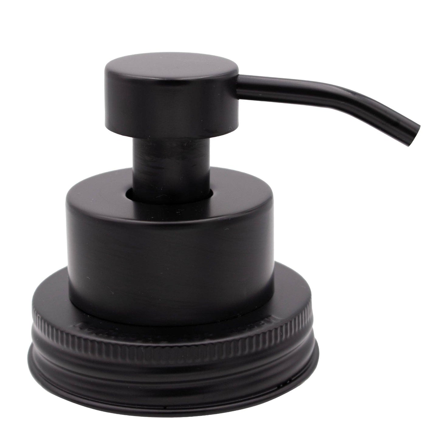 Foaming Soap Pump Dispensers for Mason Jars: Brushed / satin finish