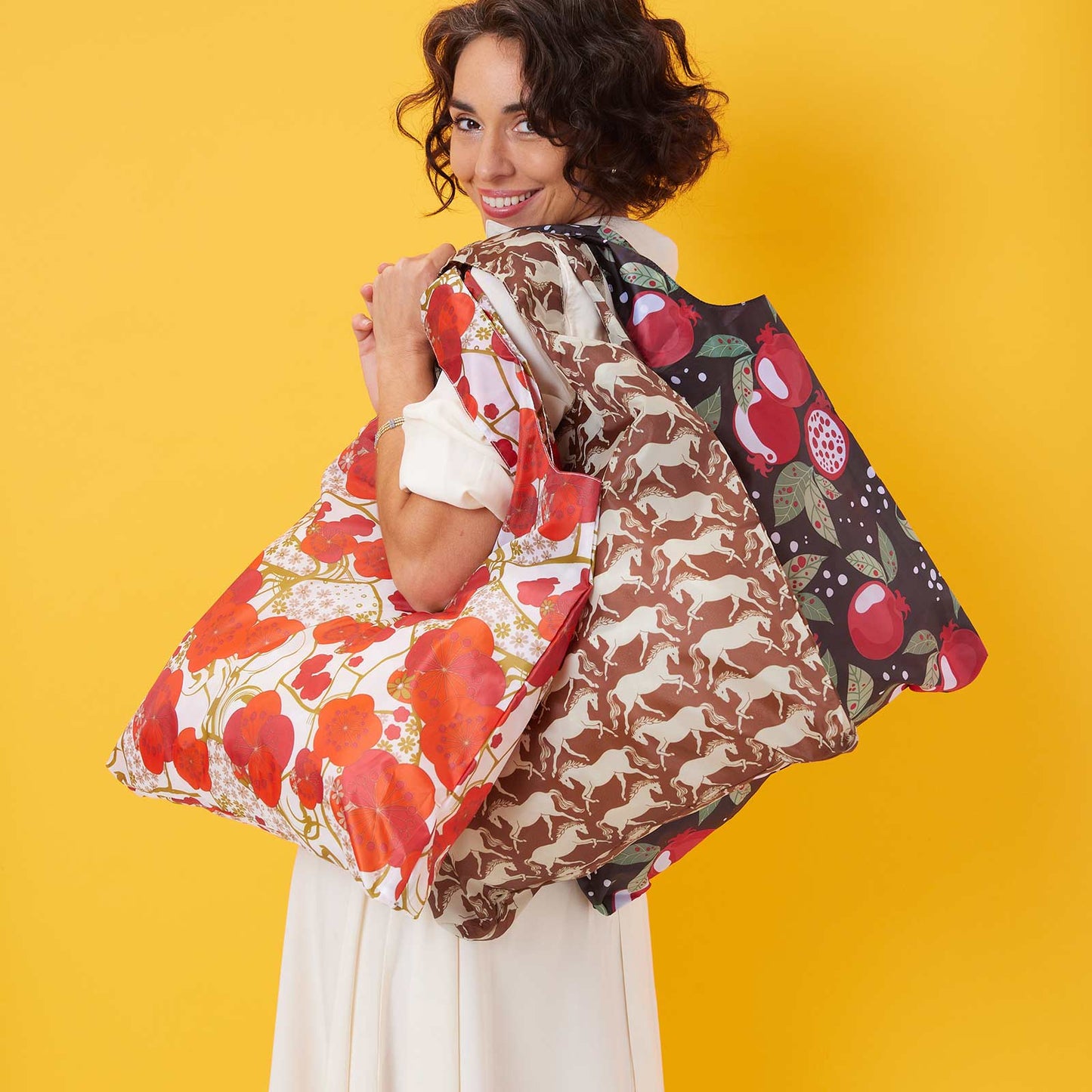 KINTSUGI BLU BAG REUSABLE SHOPPER TOTE