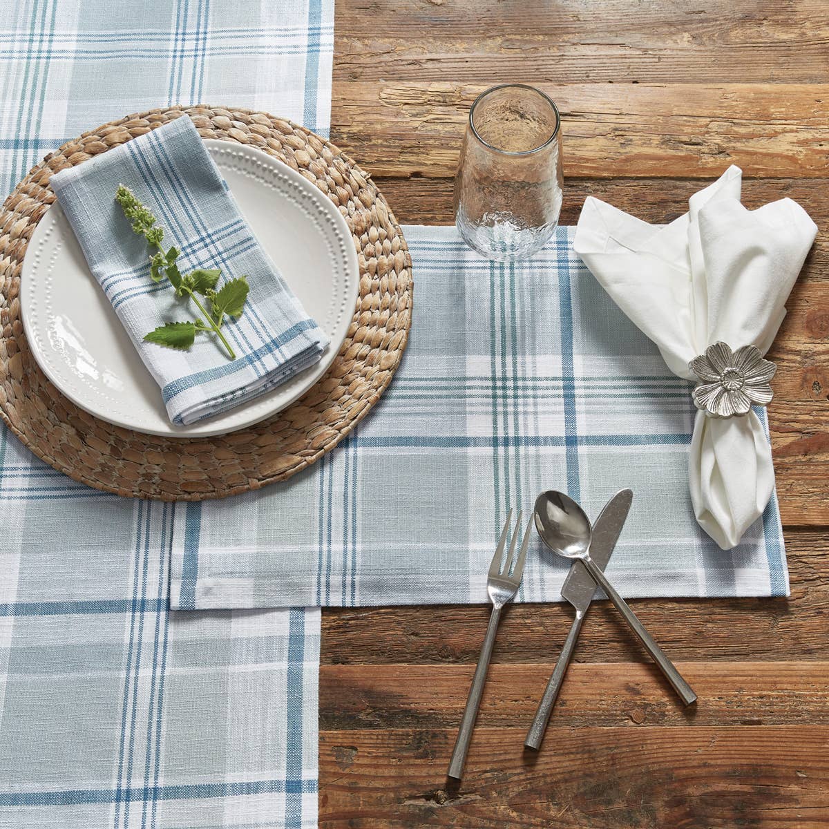 LYRA PLAID NAPKIN
