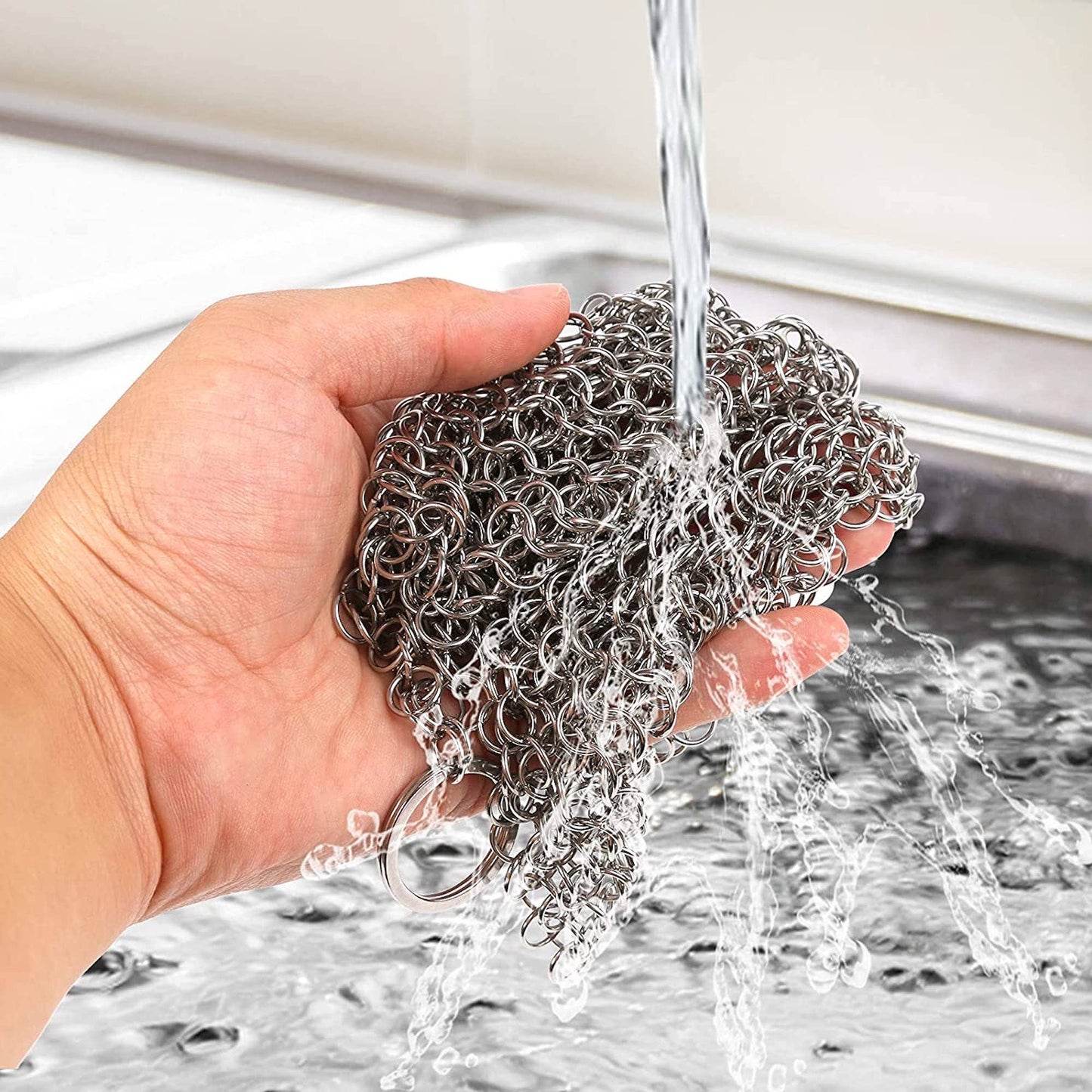 CHAINMAIL CAST IRON SCRUBBER