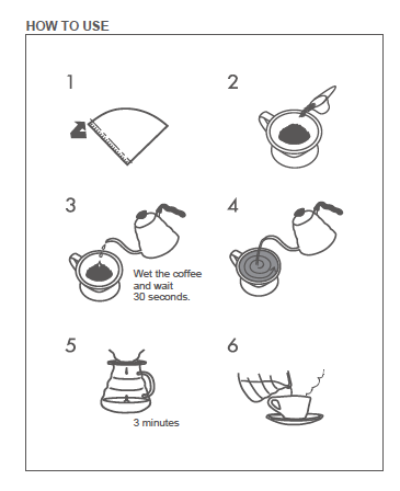 HARIO V60 Ceramic Coffee Dripper 02: White