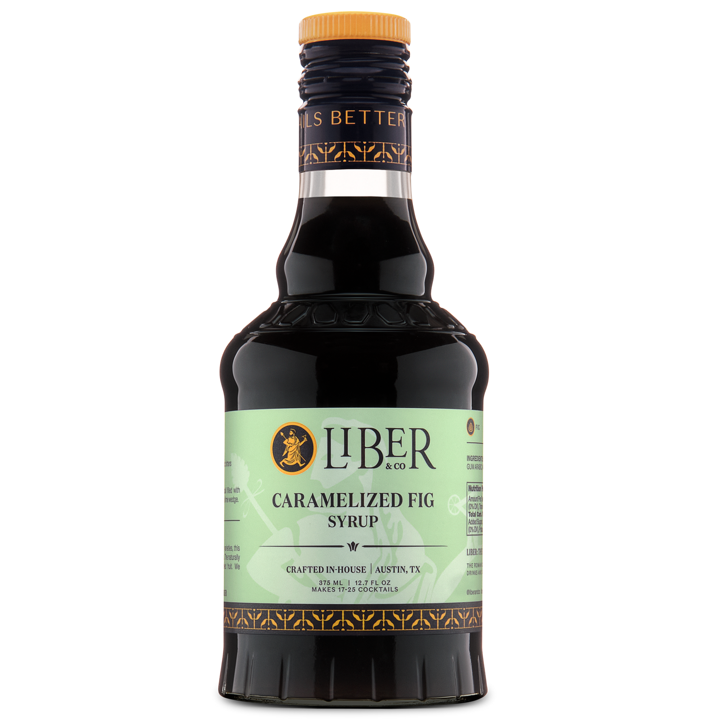 CARAMELIZED FIG SYRUP 375 ML