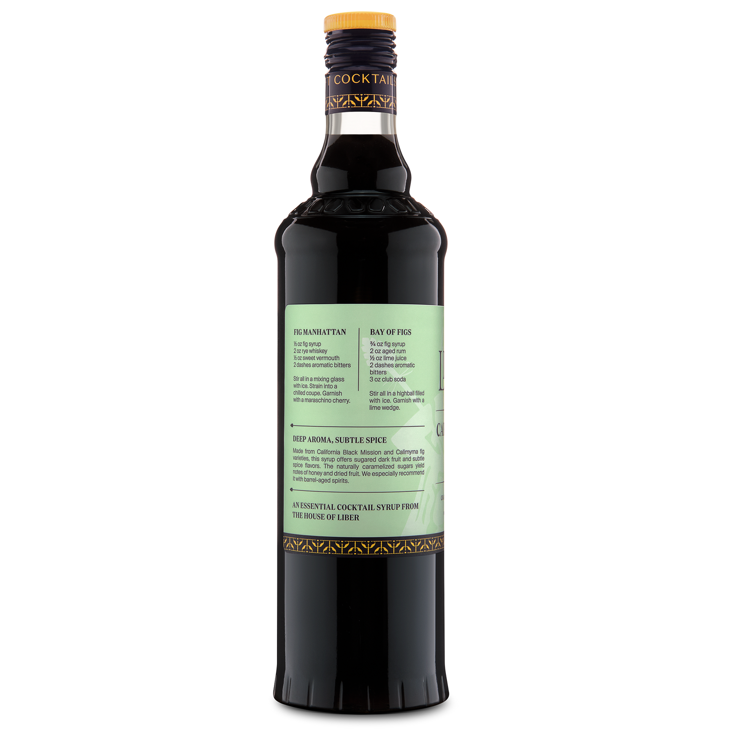 CARAMELIZED FIG SYRUP 375 ML