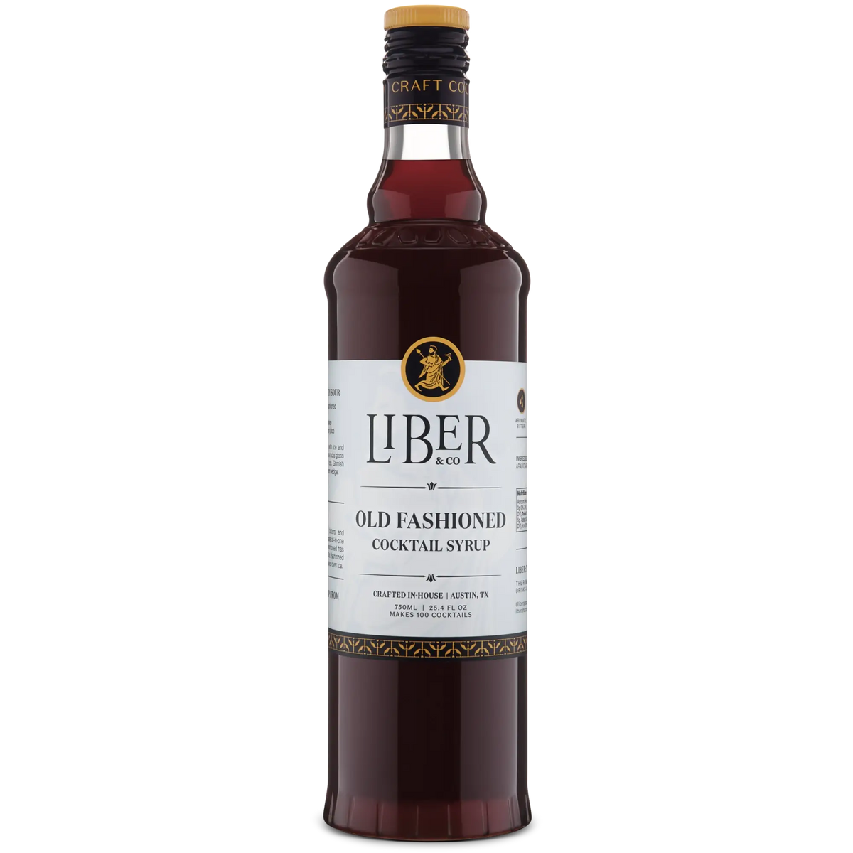 Old Fashioned Cocktail Syrup: 750 mL