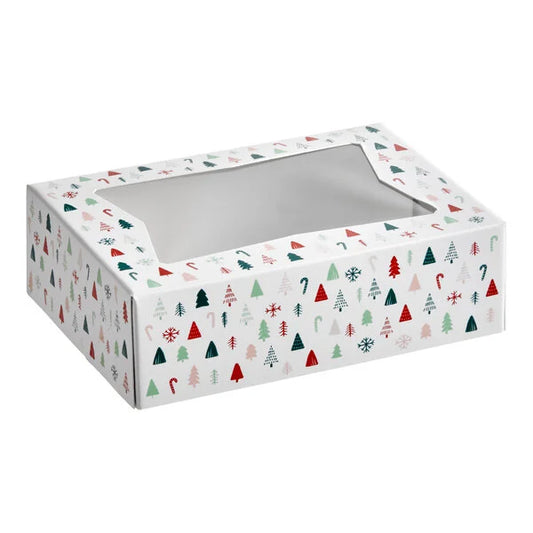 BAKER'S LANE 8X5 XMAS BAKERY BOX W/ WINDOW