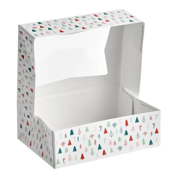 BAKER'S LANE 8X5 XMAS BAKERY BOX W/ WINDOW