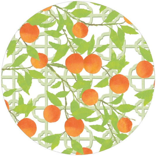 DIE CUT PLACEMAT ORANGE GROVE