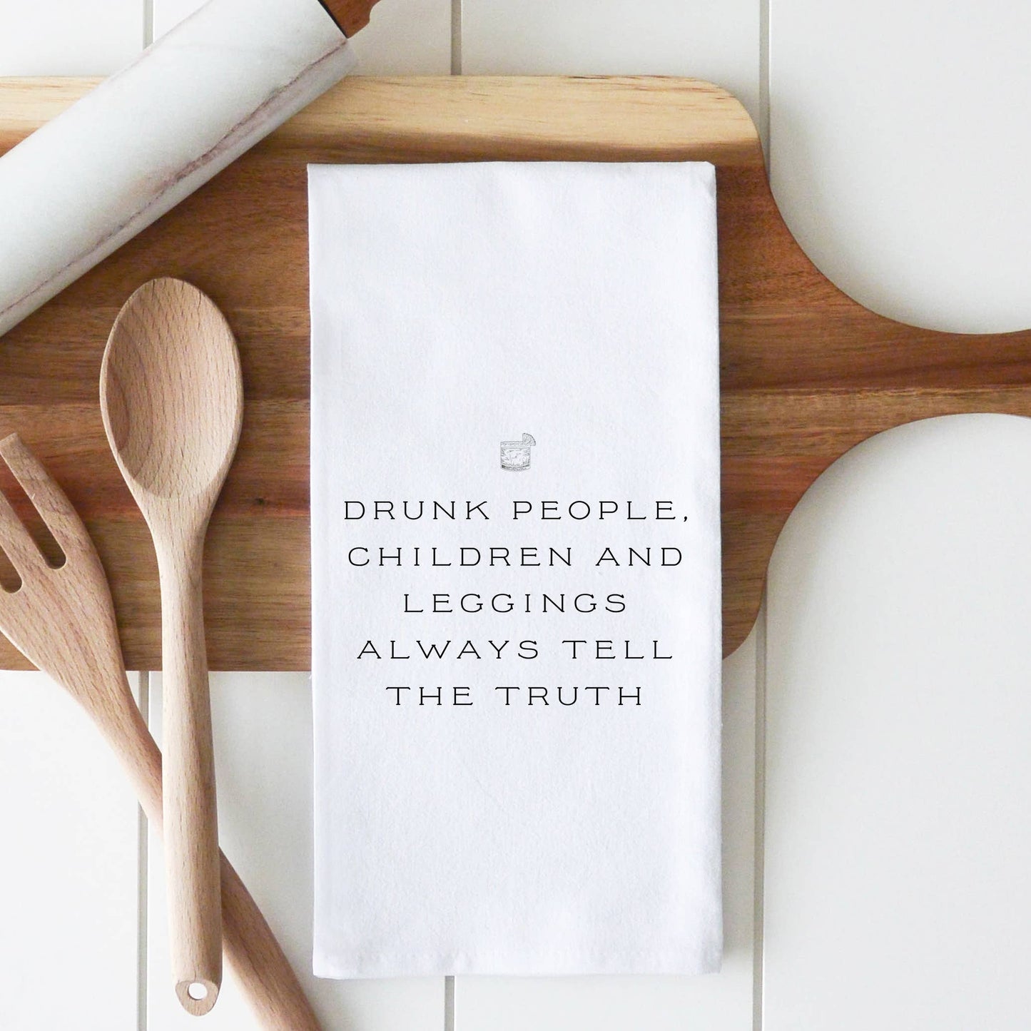 Truth Tea Towel: Natural
