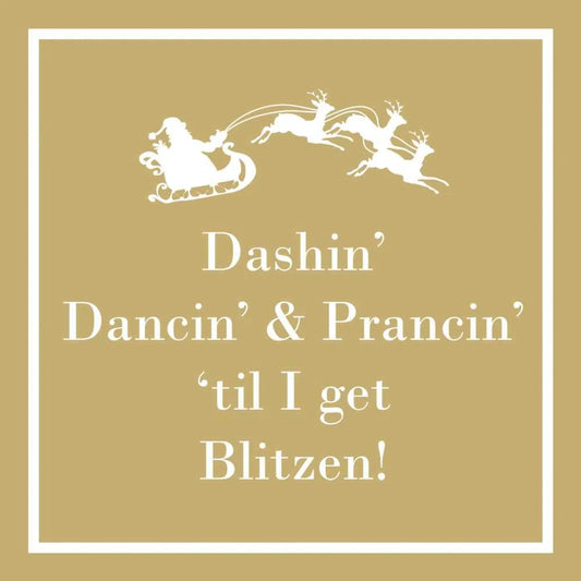 COCKTAIL NAPKINS DASHIN' DANCIN & PRANCIN