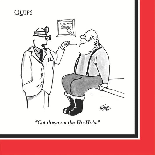 COCKTAIL PAPER NAPKIN HO HO'S