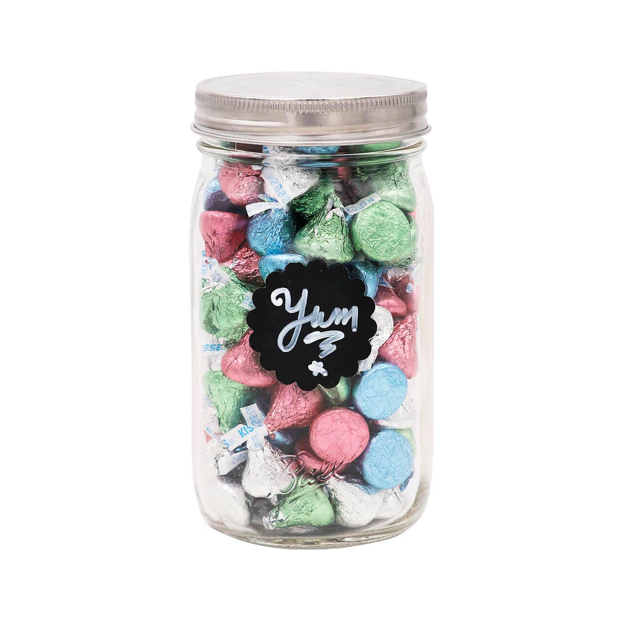 Stainless Steel Storage Lids w/ Silicone Seals for Mason Jar: Wide mouth