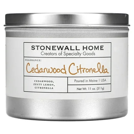CEDARWOOD CITRONELLA CANDLE 11 OZ