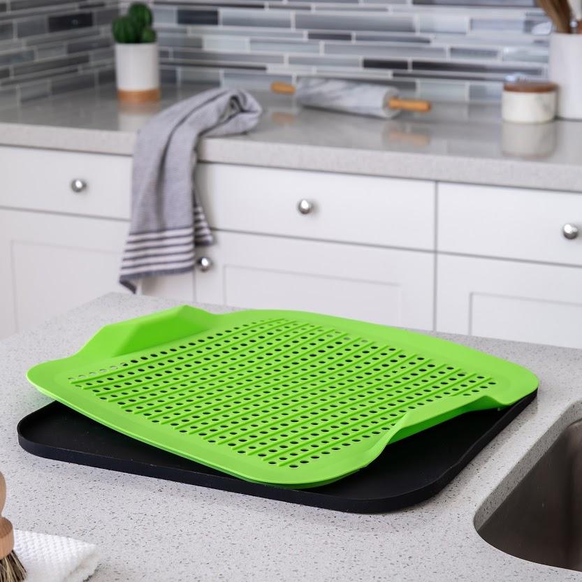 SILICONE DRYING MAT 2-PIECE