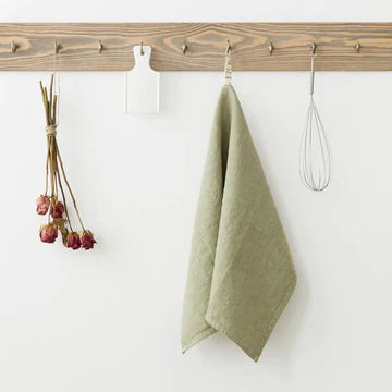 KITCHEN TOWEL SAGE LINEN