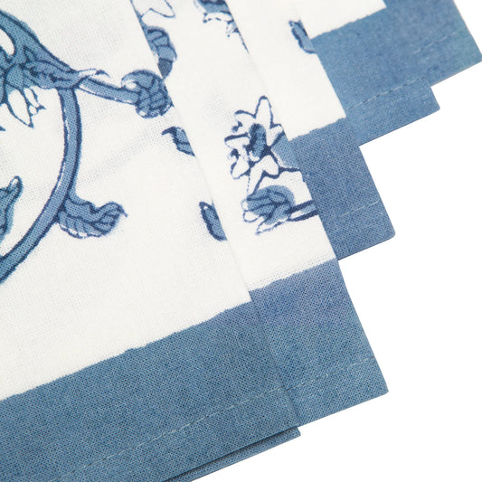 GRANADA CORNFLOWER BLUE TEA TOWEL
