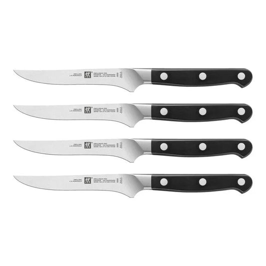 ZWILLING PRO STEAK KNIVES 4 PC SET