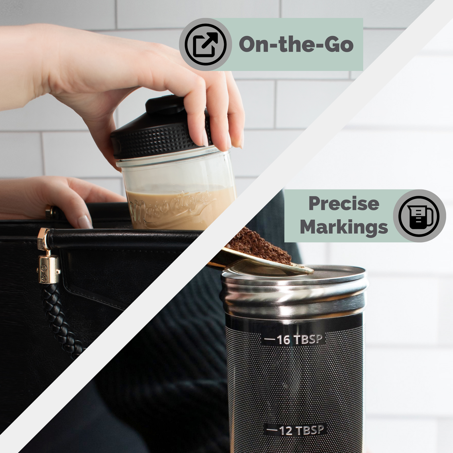 MASON JAR COLD BREW COFFEE KIT