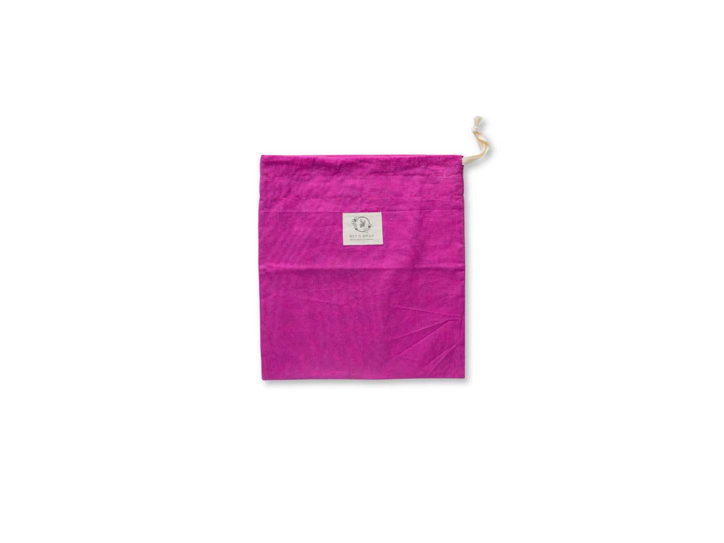Bees Wrap Aritsan Bread Bag - Magenta
