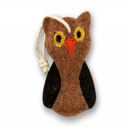 LOOFAH SCRUBBER BROWN OWL