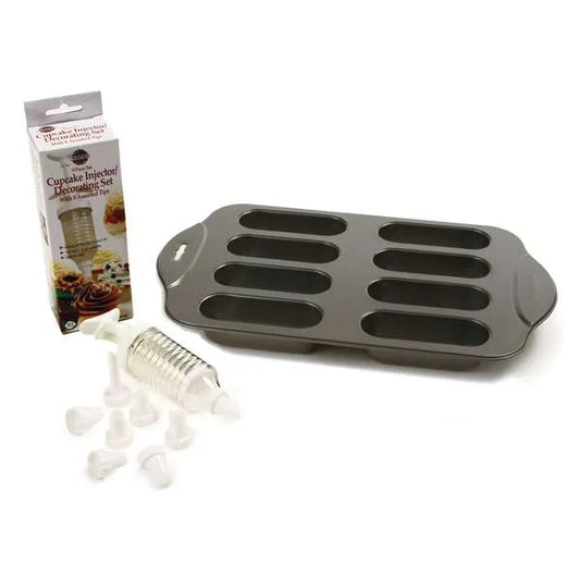 CREAM CANOE PAN & DECO SET