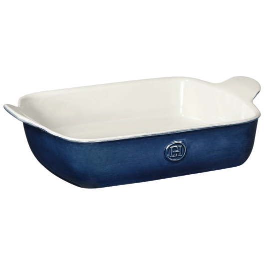 EMILE HENRY MEDIUM RECTANGULAR BAKER 11"X8" 3 QT TWILIGHT
