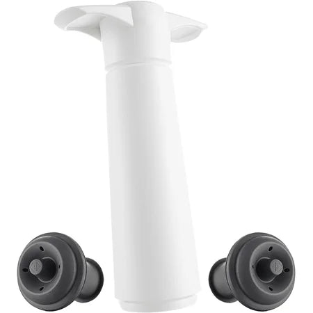 VACUVIN WINE SAVER 3 PIECE SET WHITE