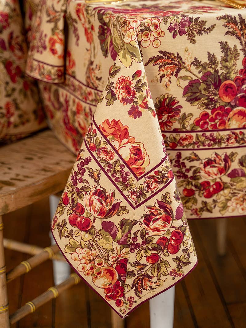 Bountiful Harvest Tablecloth - Antique: 60x90