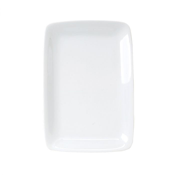 RECTANGULAR PLATTER WHITE 14"