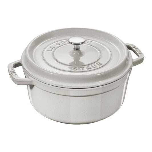 STAUB ROUND CAST IRON COCOTTE 4 QT