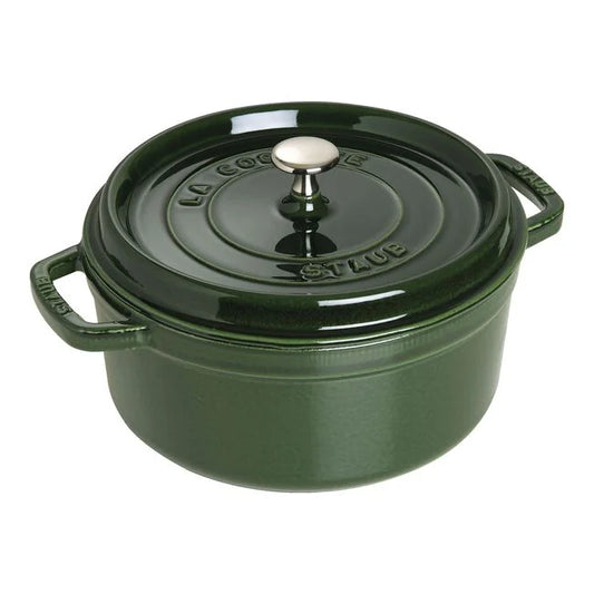STAUB ROUND CAST IRON COCOTTE 5.5 QT