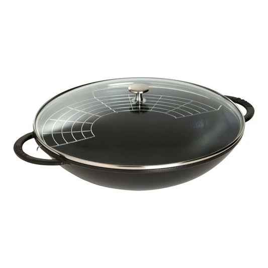 STAUB WOK 6 QT BLACK