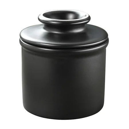BUTTER BELL CROCK BLACK MATTE