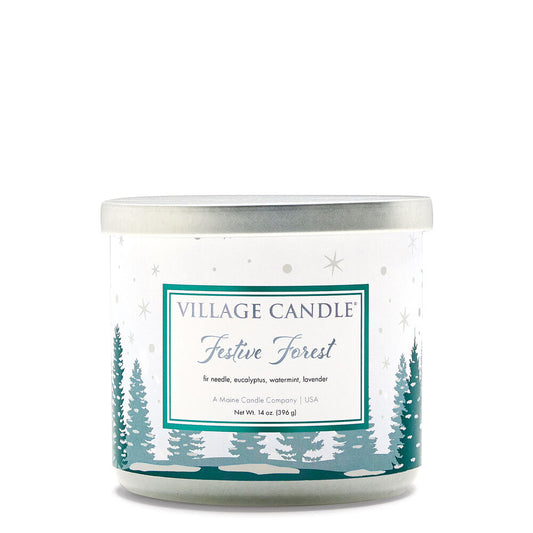 VC FESTIVE FOREST LUMINARY BOWL SILVER LI