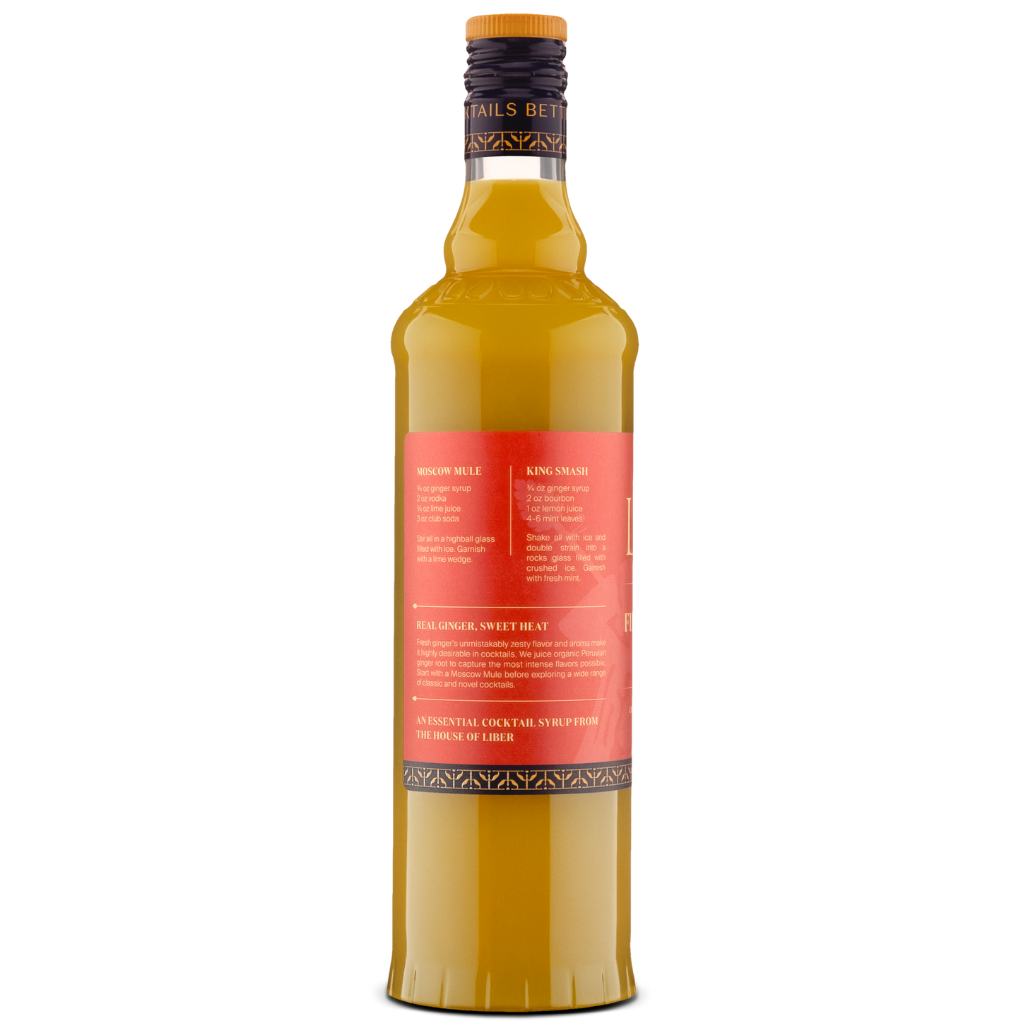 FIERY GINGER SYRUP 375ML