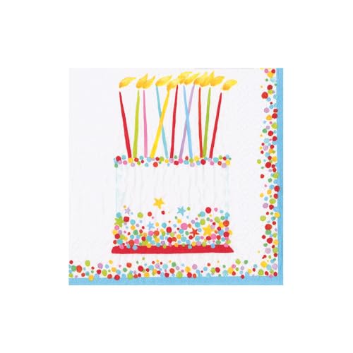 COCKTAIL NAPKIN BIRTHDAY CAKE