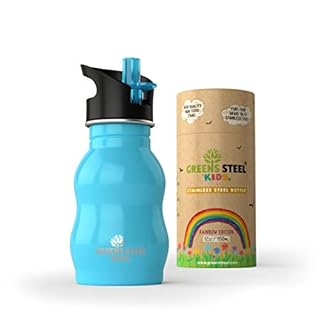 KIDS WATER BOTTLE SS 12 OZ BLU