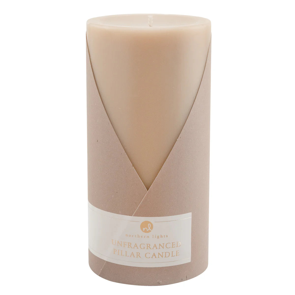 UNFRAGRANCED PILLAR 3X6 TAN