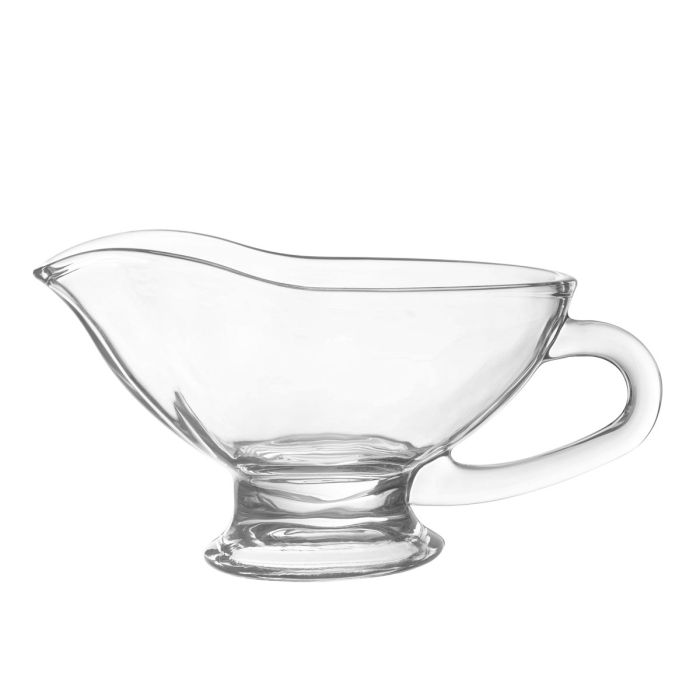 GLASS GRAVY BOAT 9oz