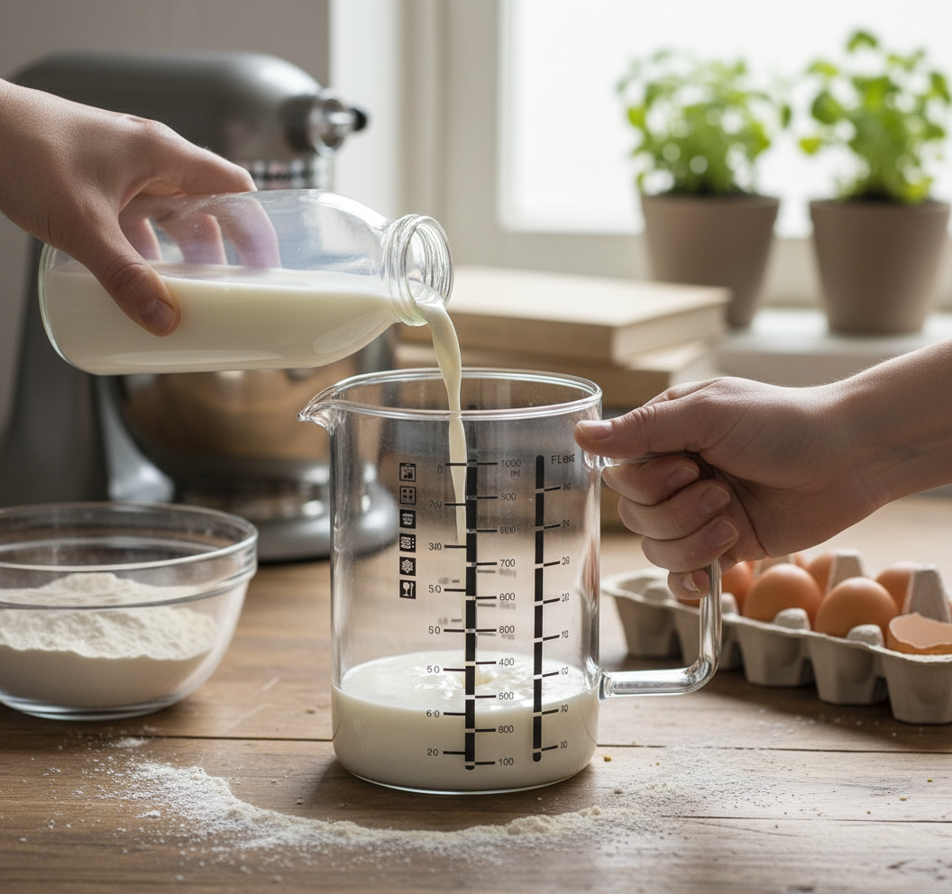 BOROSCILATE GLASS MEASURING CUP 34 oz