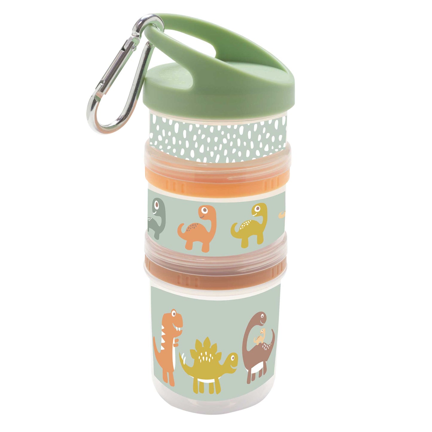 TWIST & SNACK STACKER:  BABY DINOSAUR