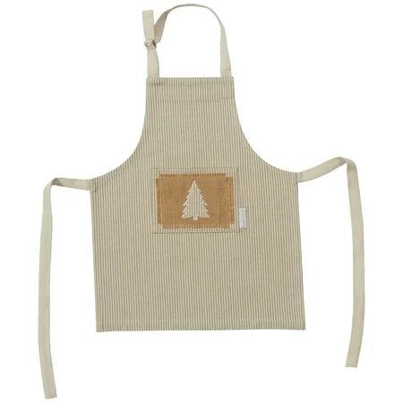 CHILD APRON MODERN FARMHOUSE CHRISTMAS