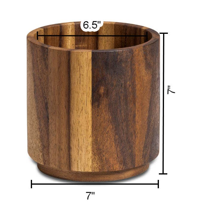 ROTATING LAZY SUSAN UTENSIL HOLDER