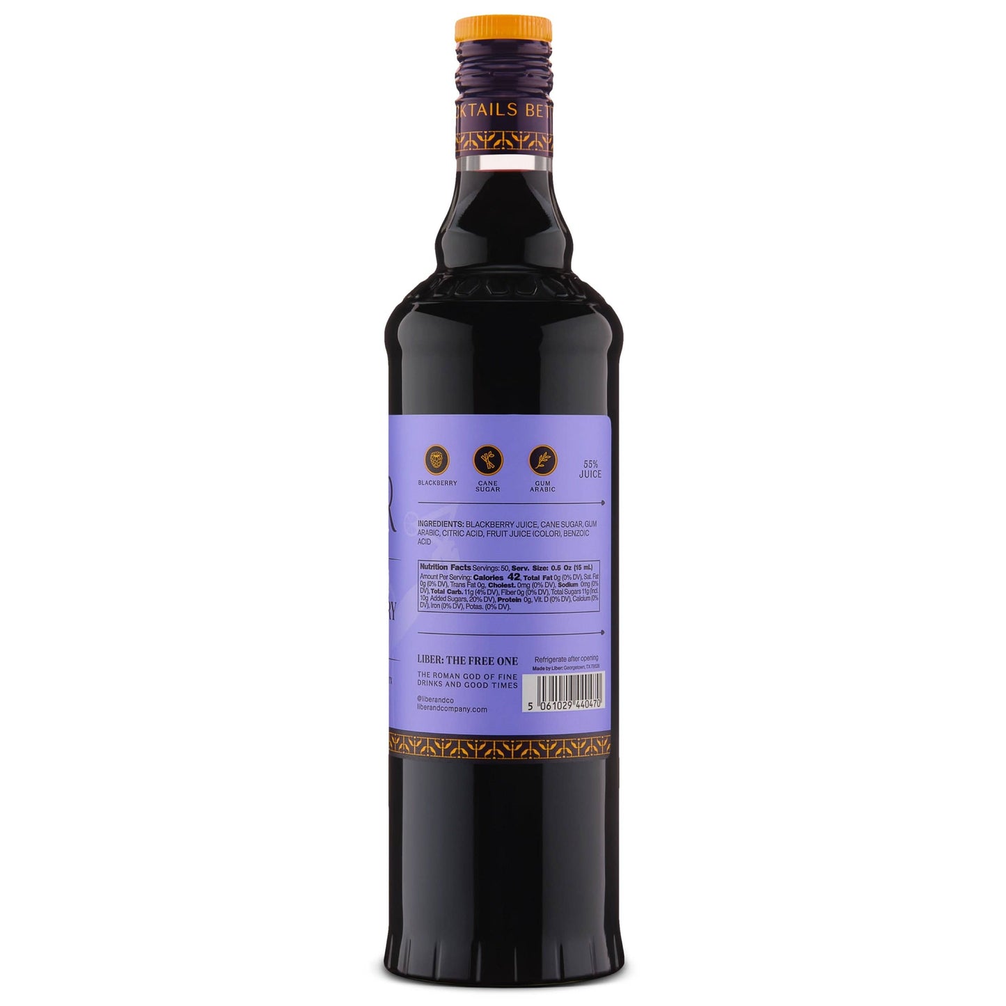 MARION BLACKBERRY SYRUP 375 ML