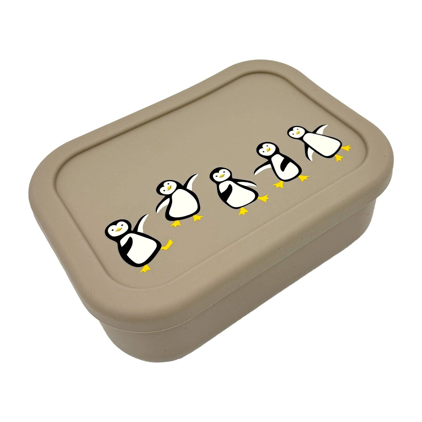SILICONE BENTO BOX: PENGUIN
