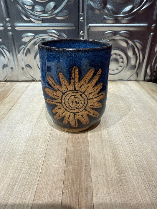 RISING FOREST PINCH MUG-BLUE SUN