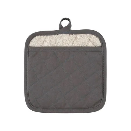 SOLID POT MITT PEWTER