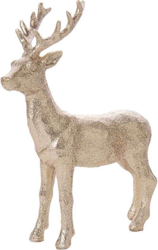 GLIT TABLE TOP TREE GOLD 8"