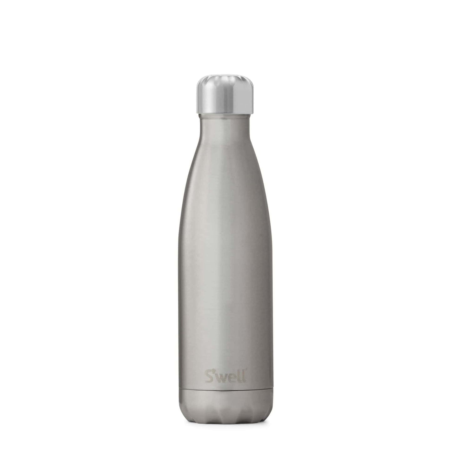 STAINLESS STEEL WATER BOTTLE - SILVER LINING: 17OZ