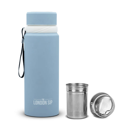 TEA INFUSER BOTTLE 25oz: BLUE SUNRISE