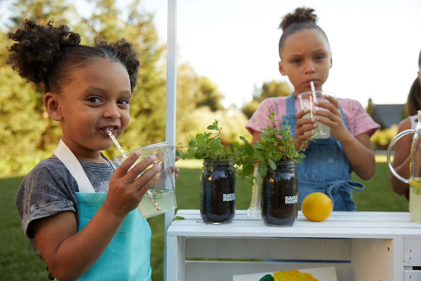 Ayesha Curry - Kid's Denim Chef's Apron: Denim